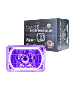 Oracle Pre-Installed Lights 7x6 IN. Sealed Beam - UV/Purple Halo buy in USA