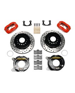 Wilwood Forged Dynalite P/S Park Brake Kit Drilled Red BOP Axle 2.75in Bearing 2.75 Offset buy in USA