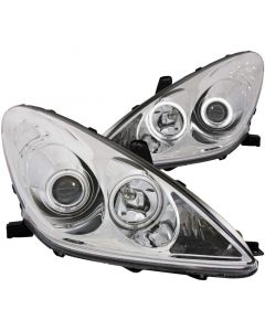 ANZO 2002-2003 Lexus Es300 Projector Headlights w/ Halo Chrome (CCFL) buy in USA