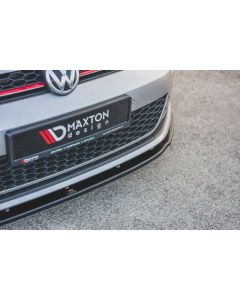 Maxton Design Front Splitter V.1 VW Golf Mk7 GTI (Prefacelift) Front Lip buy in USA