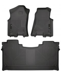 Husky Liners 19 Dodge Ram 1500 Crew Cab Weatherbeater Black Front & 2nd Seat Floor Liners buy in USA