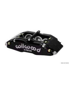 Wilwood Caliper-BNSL6-LH-Black 1.62/1.12/1.12in Pistons 1.10in Disc buy in USA