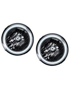 Raxiom 05-12 Ford Mustang GT LED Halo Fog Lights (Chrome) buy in USA