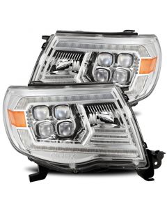 AlphaRex 05-11 Toyota Tacoma NOVA LED Projector Headlights Plank Style Chrome w/Activation Light/DRL buy in USA