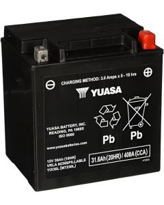 Yuasa YIX30L-PW Maintenance Free AGM 12 Volt Battery buy in USA