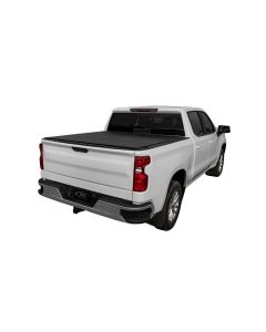 Access LOMAX Tri-Fold Cover Black Urethane Finish 14-18 Chevrolet Silverado 1500 - 5ft 8in Bed buy in USA