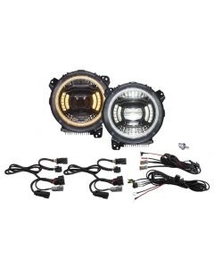 Diode Dynamics 18-23 Jeep JL Wrangler Elite Max LED Headlamps buy in USA