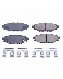 Power Stop 13-16 Subaru BRZ Rear Z17 Evolution Ceramic Brake Pads w/Hardware buy in USA