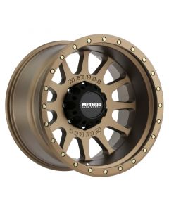 Method MR605 NV 20x12 -52mm Offset 8x6.5 121.3mm CB Method Bronze Wheel buy in USA