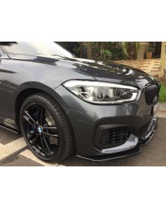 Maxton Design Front Splitter Lip + Side Skirts + Rear Sides & Central Rear Splitter for BMW M135i LCI & M140i F20 buy in USA