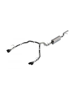 Borla 21-22 Chevrolet Tahoe 5.3L V8 2/4WD 4DR 3in/2.75in Touring Cat-Back Exhaust -Black Chrome Tips buy in USA