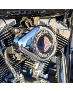 S&S Cycle 08-16 Touring/16-17 Softail Models Stealth Air Stinger Kit w/ Chrome Teardrop buy in USA