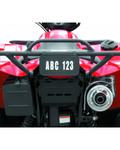 Quadboss ATV License Plate Kit - Black buy in USA