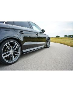 Maxton Design Side Skirts Audi S3 8V / A3 S-Line Sedan buy in USA