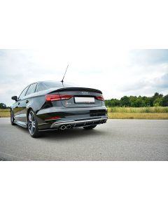 Maxton Design Audi S3 Facelift Central Rear Splitter buy in USA