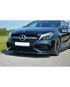 Maxton Design Front Splitter V.1 Mercedes A45 W176 AMG Facelift Front Lip buy in USA