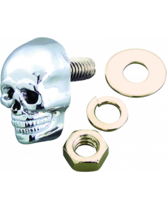 Bikers Choice Chrome Skull Kromets 5/8 Long 1/4-20 Stud Ea buy in USA