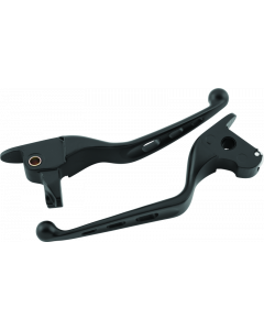 Bikers Choice 14-Up Touring Black Tri-Hole Lever Set buy in USA