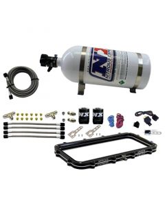 Nitrous Express Holley High Ram Plenum Nitrous Plate Kit w/10lb Bottle buy in USA