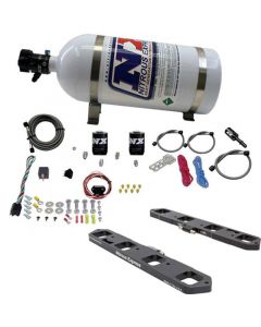 Nitrous Express Dodge/Ram 5.7L/6.1L/6.4L Hemi Direct Port Plate System w/10lb Bottle buy in USA