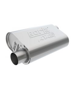 Borla CrateMuffler SBC 283 / 327 / 350 2.5 inch Offset/Center 14in x 4.35in x 9in Oval Muffler buy in USA