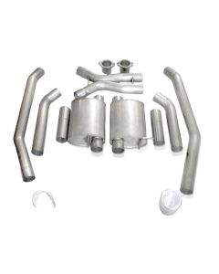 Stainless Works 2005-06 GTO 3in Catback Chambered Mufflers X-Pipe buy in USA