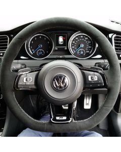 MODE DSG Paddles Custom Alcantara Steering Wheel Cover for VW Golf MK8 buy in USA