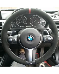 ✯✯✯✯✯ Custom Suede Steering Wheel Cover for BMW F-Series M-Sport & M ✯✯✯✯✯ls buy in USA