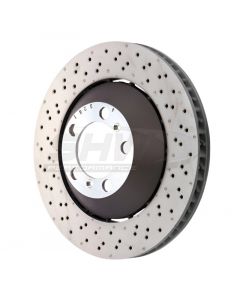 SHW 16-19 Porsche 911 GT3 RS w/o Ceramics Left Frt Drill-Dimp Lightweight Brake Rotor (99135140581) buy in USA