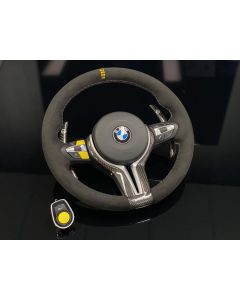 ✯✯✯✯✯ 'GTS' & 'CS' style Genuine Alcantara Custom Steering Wheel Cover for BMW F-Series M-Sport & M ✯✯✯✯✯ls buy in USA