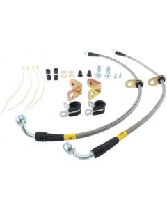 StopTech 11-14 Ford Mustang GT 5.0L V8 Stainless Steel Front Brake Lines buy in USA