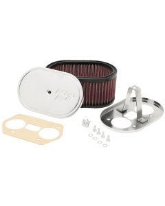 K&N Custom Oval Red Race Filter 7in L x 4-1/2in W 3-1/4in H buy in USA