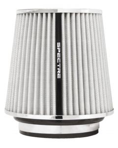 Spectre Adjustable Conical Air Filter 5-1/2in. Tall (Fits 3in. / 3-1/2in. / 4in. Tubes) - White buy in USA