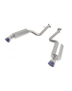 aFe Lexus IS350 14-22 V6-3.5L Takeda Axle-Back Exhaust System- Blue Tip buy in USA