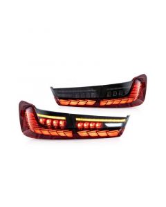 Luminosa GTS / CS Style OLED V2.0 Sequential Tail Light Red Clear for BMW M3 G80 & 3 Series G20 320i 330i M340i buy in USA