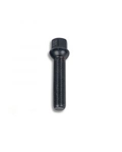 ✯✯✯✯✯ PlusTrack Extended Lug Bolt 14x1.5 Black 55mm Ball Seat 17mm Hex Head buy in USA