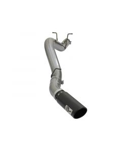 aFe LARGE BORE HD 5in 409-SS DPF-Back Exhaust w/Black Tip 2017 GM Duramax V8-6.6L (td) L5P buy in USA