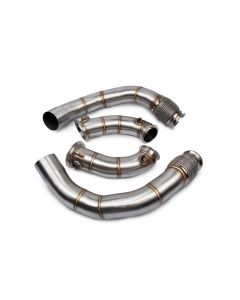 VRSF 3" Stainless Steel Catless Primary & Secondary Downpipes for S63 BMW M5 F90 M8 F91 F92 F93 buy in USA