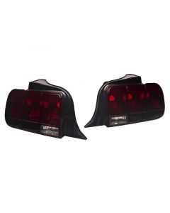 Raxiom 05-09 Ford Mustang Tail Lights- Black Housing (Smoked Lens) buy in USA