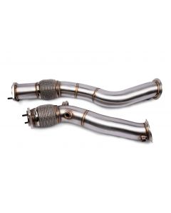 VRSF Stainless Steel Catless Downpipes for S58 BMW X3M F97 X4M F98 buy in USA