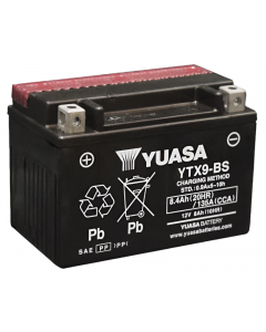 Yuasa YTX9-BS Maintenance Free AGM 12 Volt Battery (Bottle Supplied) buy in USA