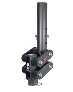 Gen-Y Spartan Torsion-Flex 5in Offset 4in RD Tube Gooseneck 2-5/16in Coupler Standard Height buy in USA