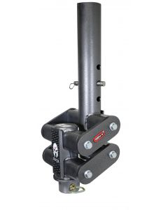 Gen-Y Spartan Torsion-Flex 5in Offset 4in RD Tube Gooseneck 2-5/16in Coupler Standard Height buy in USA