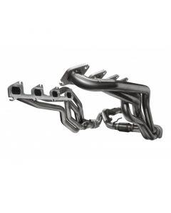 Kooks 11-14 Ford Raptor SVT 1 3/4in x 3in SS Longtube Headers and 3in SS OEM Exhaust Catted Y Pipe buy in USA