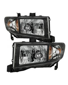 Xtune Honda Ridgeline 06-13 Crystal Headlights Black HD-JH-HRID06-AM-BK buy in USA