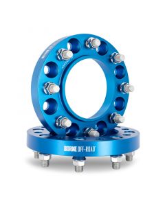 Mishimoto Borne Off-Road Wheel Spacers - 8X170 - 125 - 25mm - M14 - Blue buy in USA