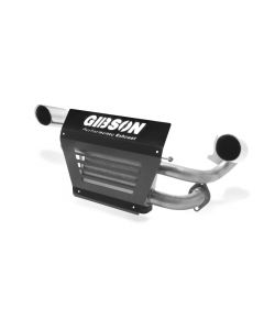 Gibson 15-17 Polaris RZR XP 1000 EPS Base 2.25in Dual Exhaust - Stainless buy in USA