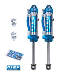 King Shocks 96-04 Toyota Tacoma (6 Lug) Rear 2.5 Dia Piggy Hose Reservoir Shock (Pair) buy in USA