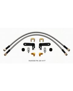 Wilwood Flexline Kit 20 inch -3 M10-1.0 BF 1/8 NPT 90 Degree buy in USA