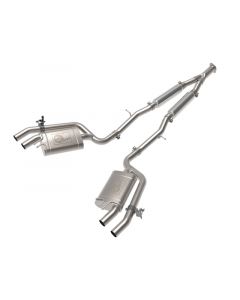 aFe 22-23 Kia Stinger L4-2.5L Turbo Gemini XV 3in to Dual 2-1/2in Cat-Back Exhaust System w/ Cut-Out buy in USA